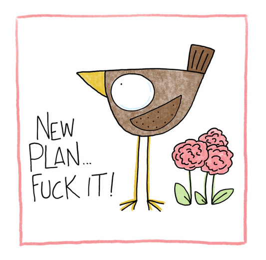 New Plan- Greeting Card