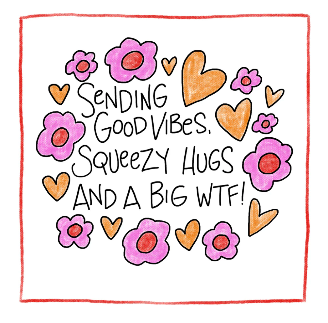 Good Vibes- Greeting Card
