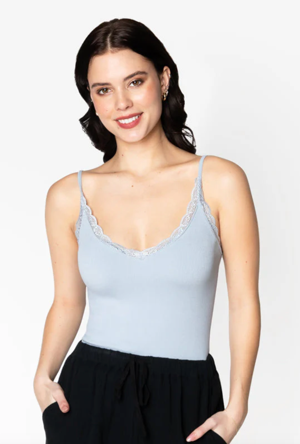 Bamboo Lace Tank Top