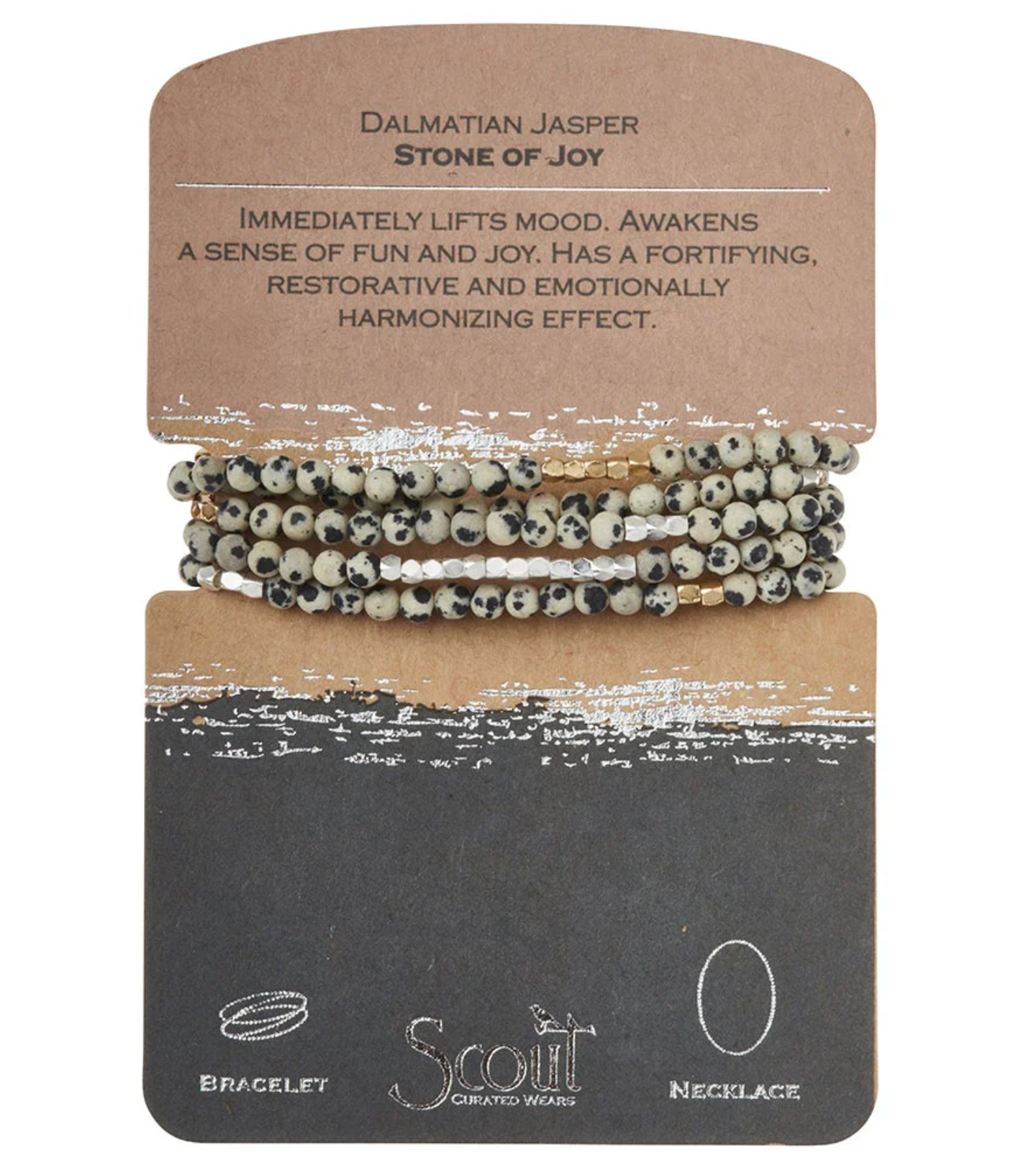 Stone Wrap Bracelet /Stone of Joy