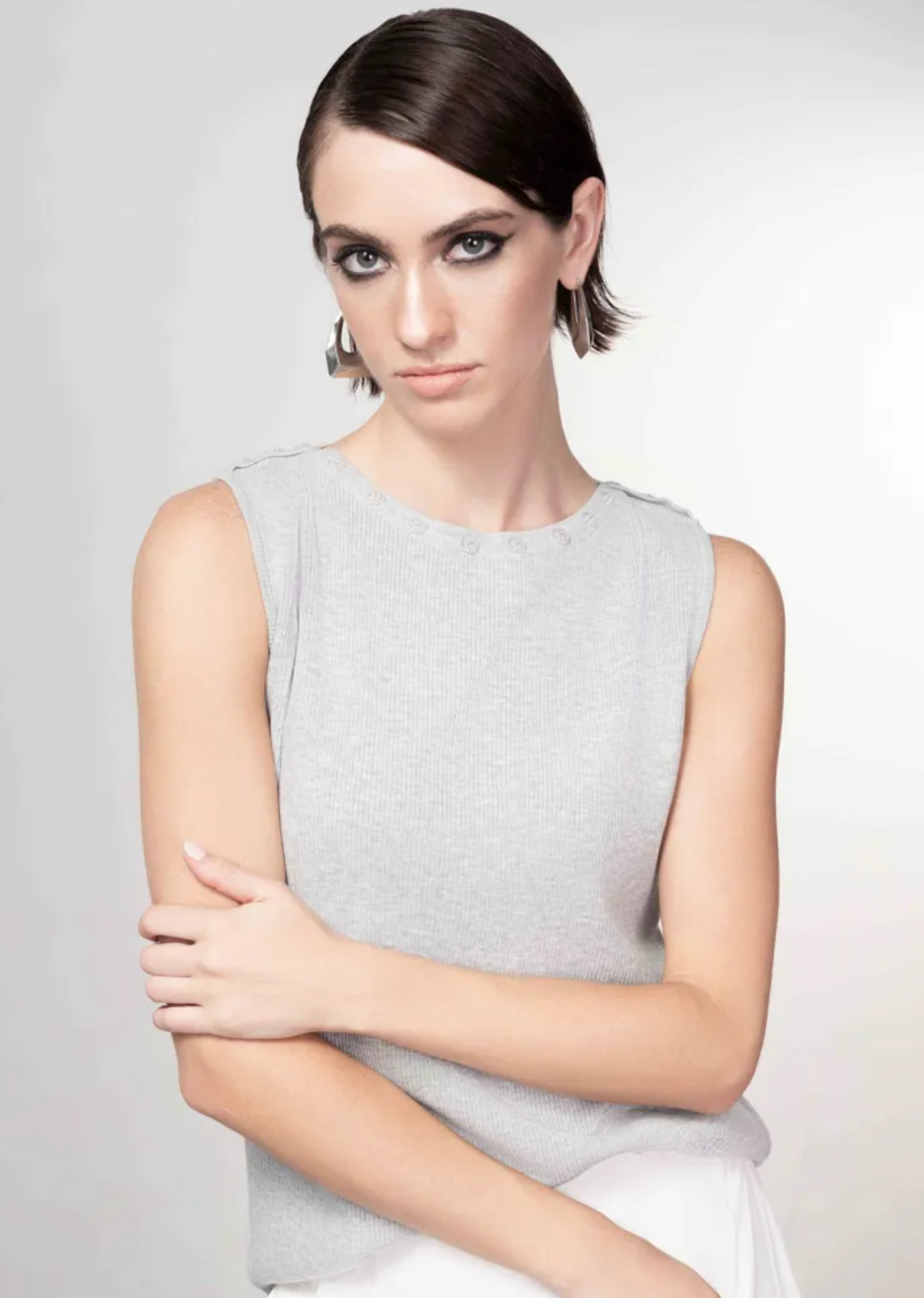 Sleeveless Knit Top