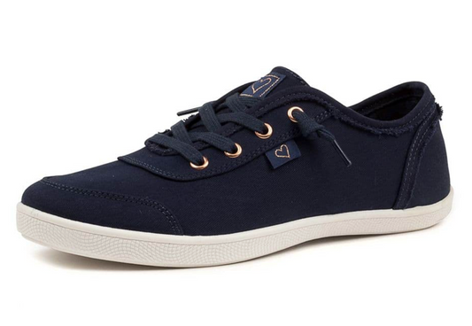 I love Billy Navy Slip On Sneakers