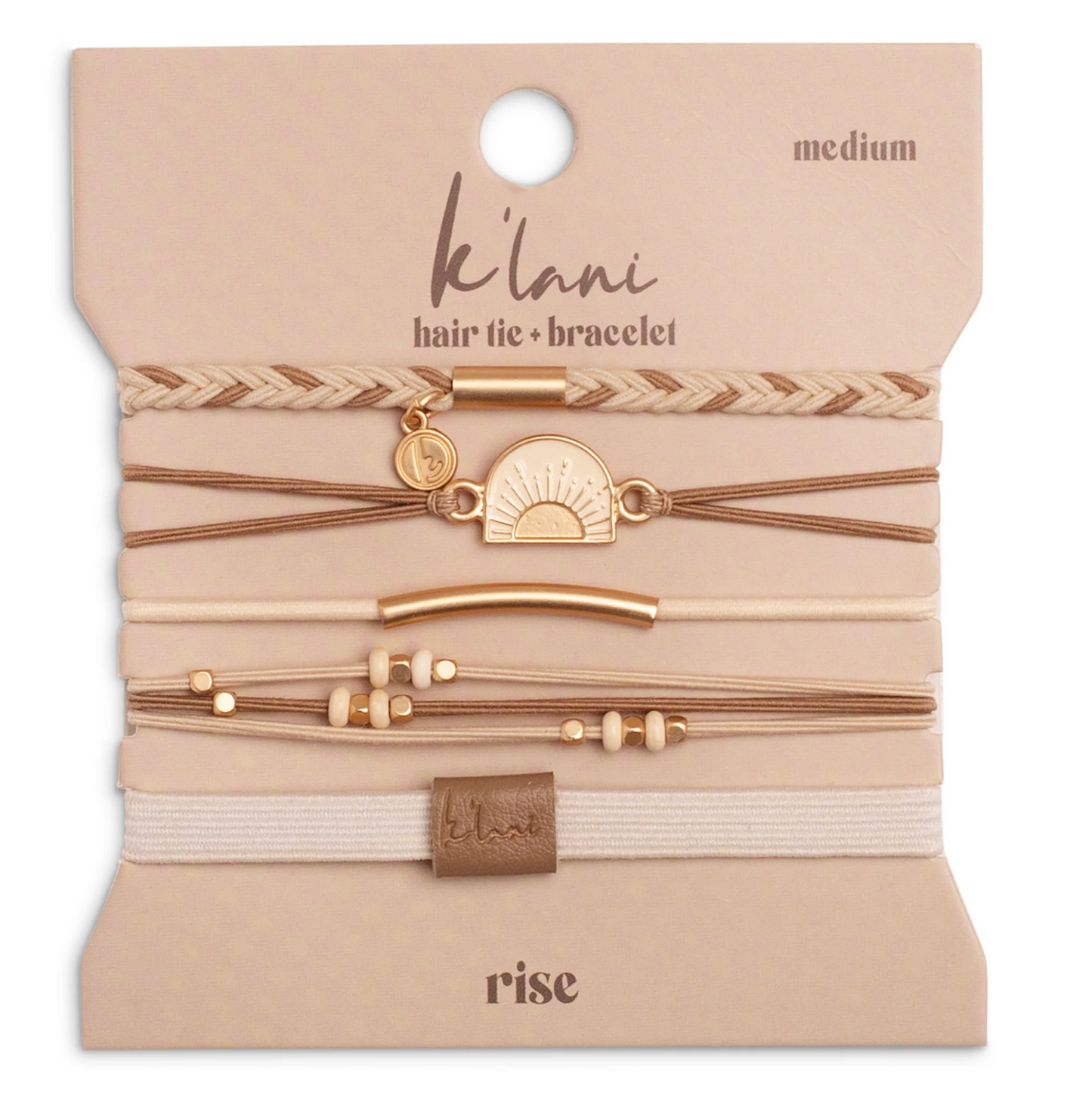 Rise  Hair Elastic/Bracelet