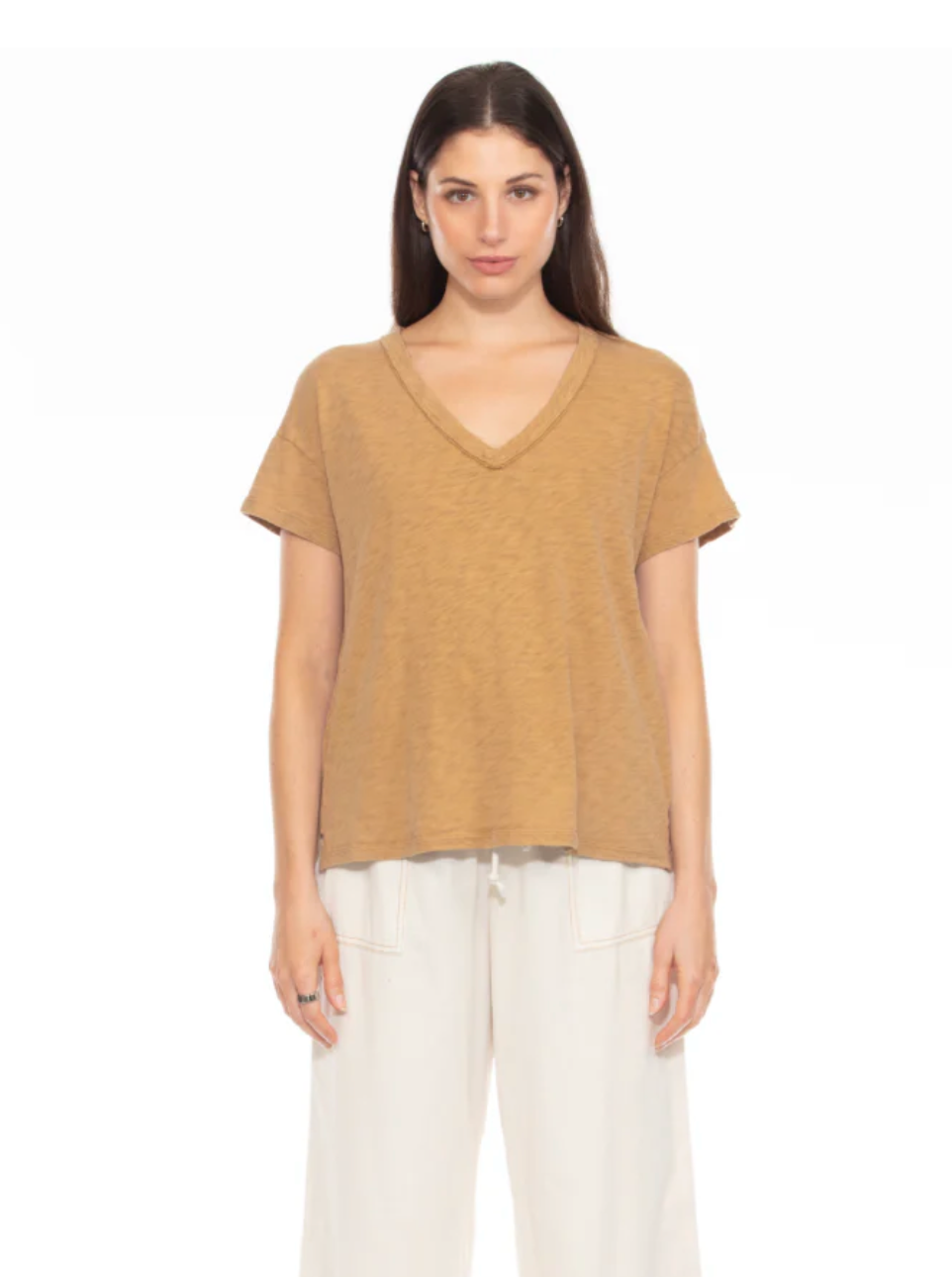 Lush Waffle Knit Bobby Boyfriend Top