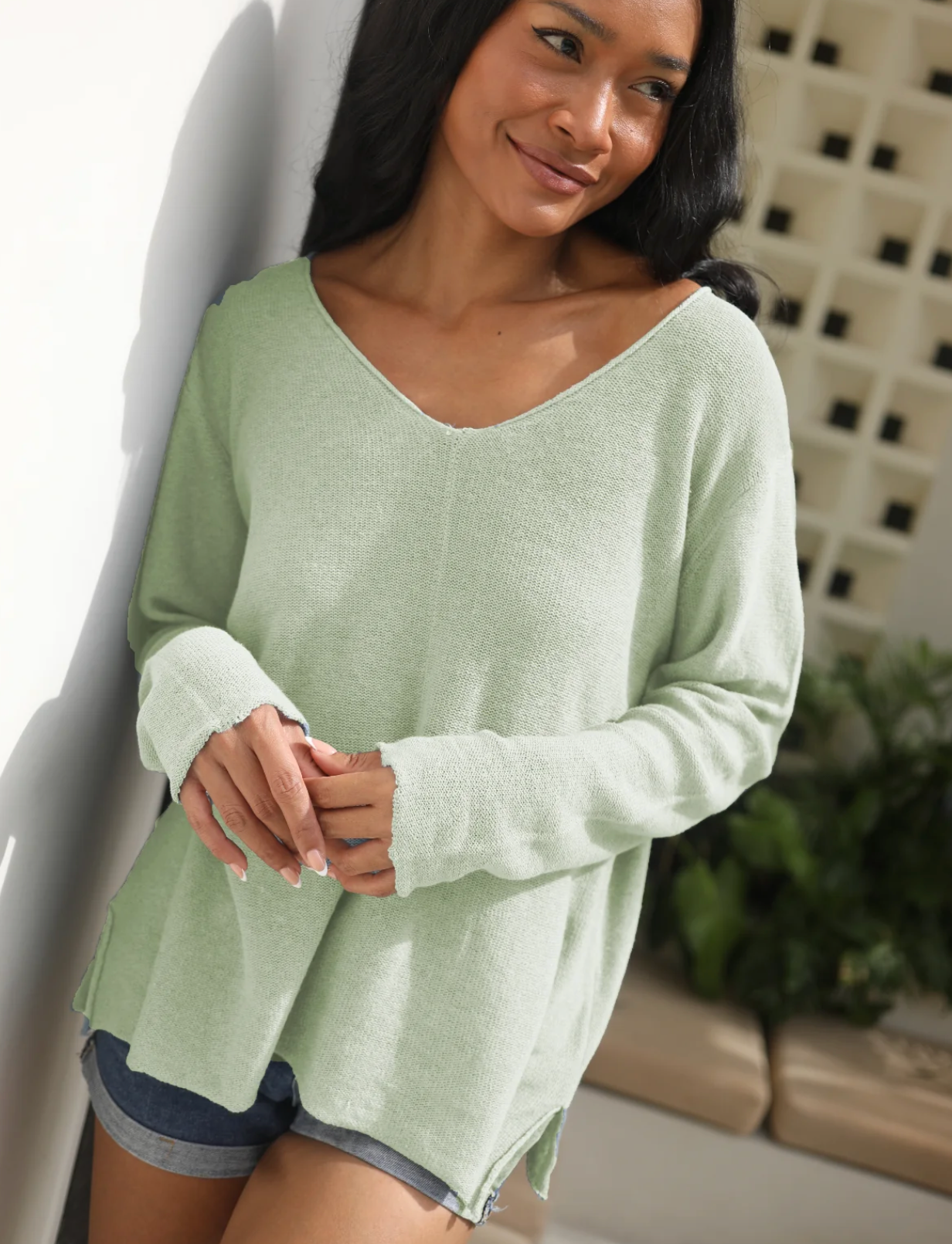 The Beachy V Neck