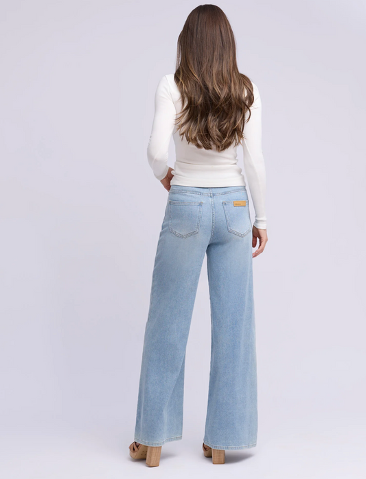 Rihanna Lily Wide Leg Jeans