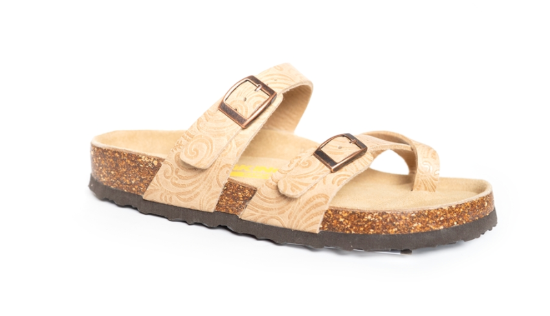 Tofino Blue Floral Sandal