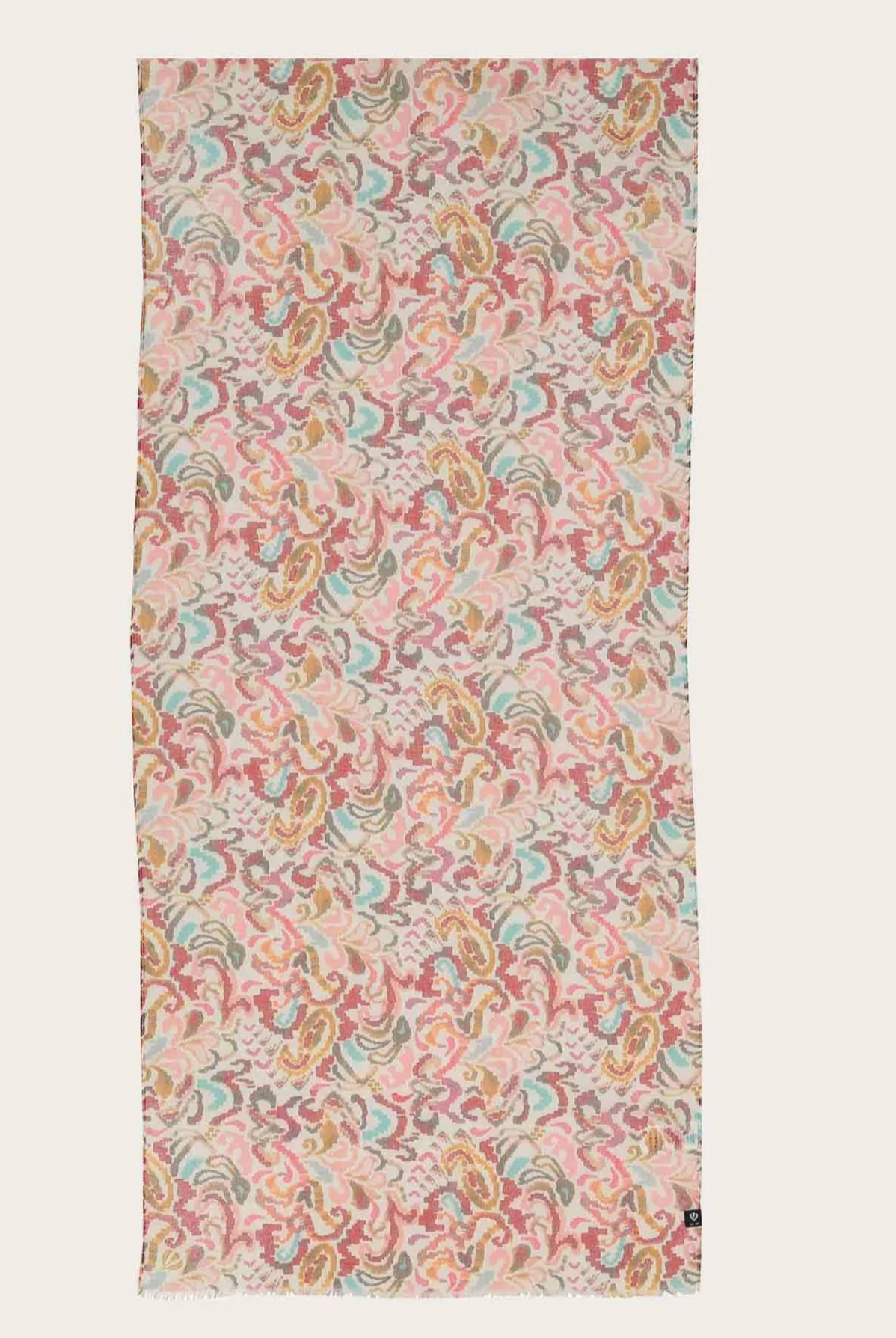 Abstract Paisley Scarf