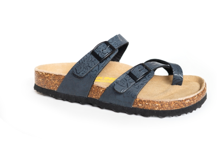 Tofino Blue Floral Sandal