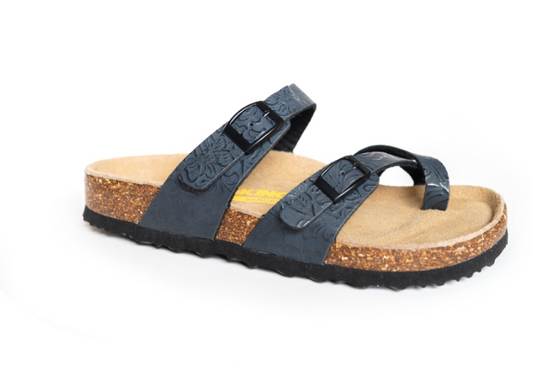 Tofino Blue Floral Sandal