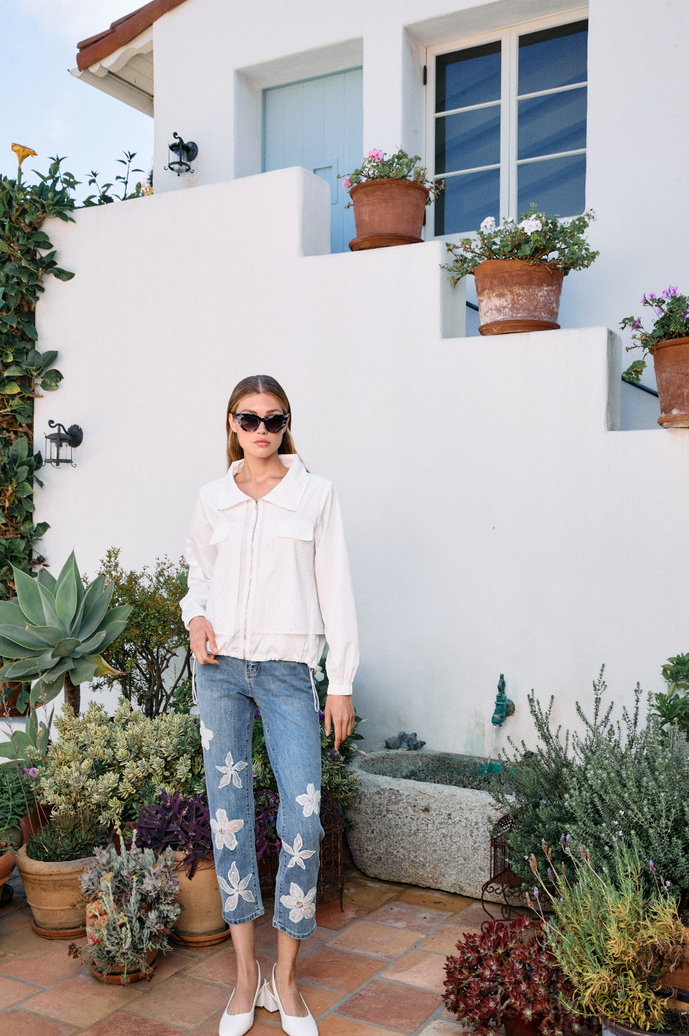 Eyelet Lace Jacket