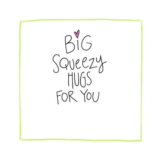 Big Hugs - Greeting Card