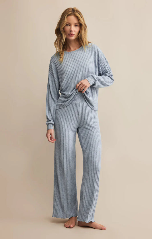 Dawn Smocked Rib Pant