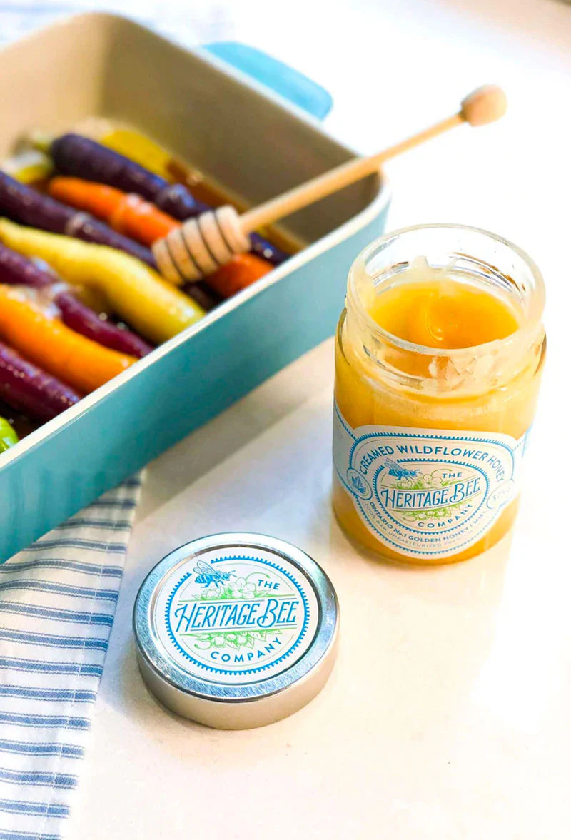 CHARCUTERIE Gourmet Honey Gift Set & Gold Honey Spoon