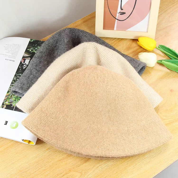 Cotton Round Top Bucket Hat