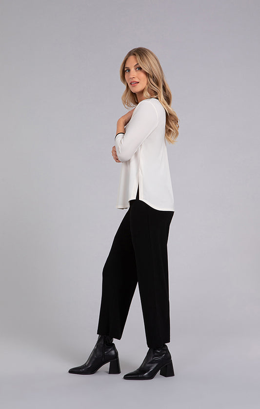 Tipped Go To Classic T Relaxed, 3/4 Sleeve