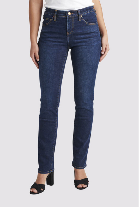 Ruby Mid Rise Straight Leg Jean