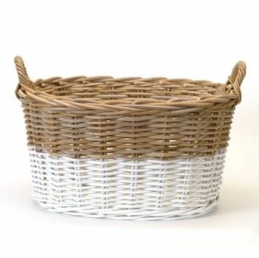 Oval Two Tone Basket