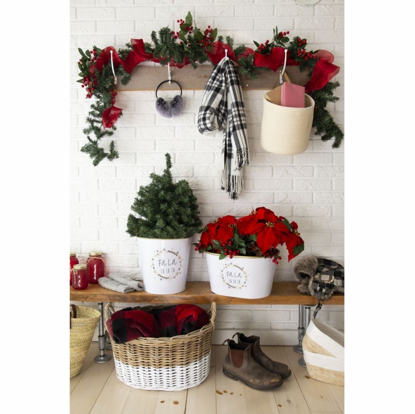 Oval Two Tone Basket