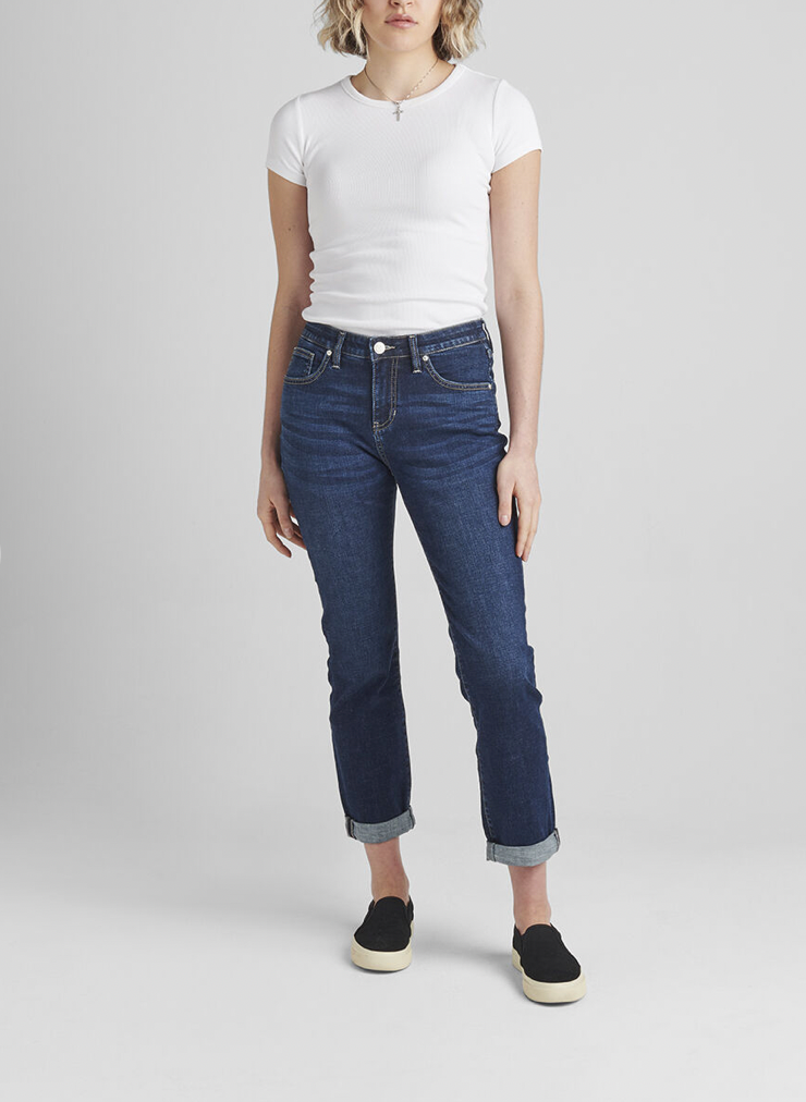 Carter Mid Rise Girlfriend Pants
