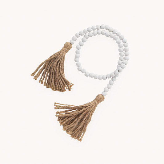 Beaded Double Tassel