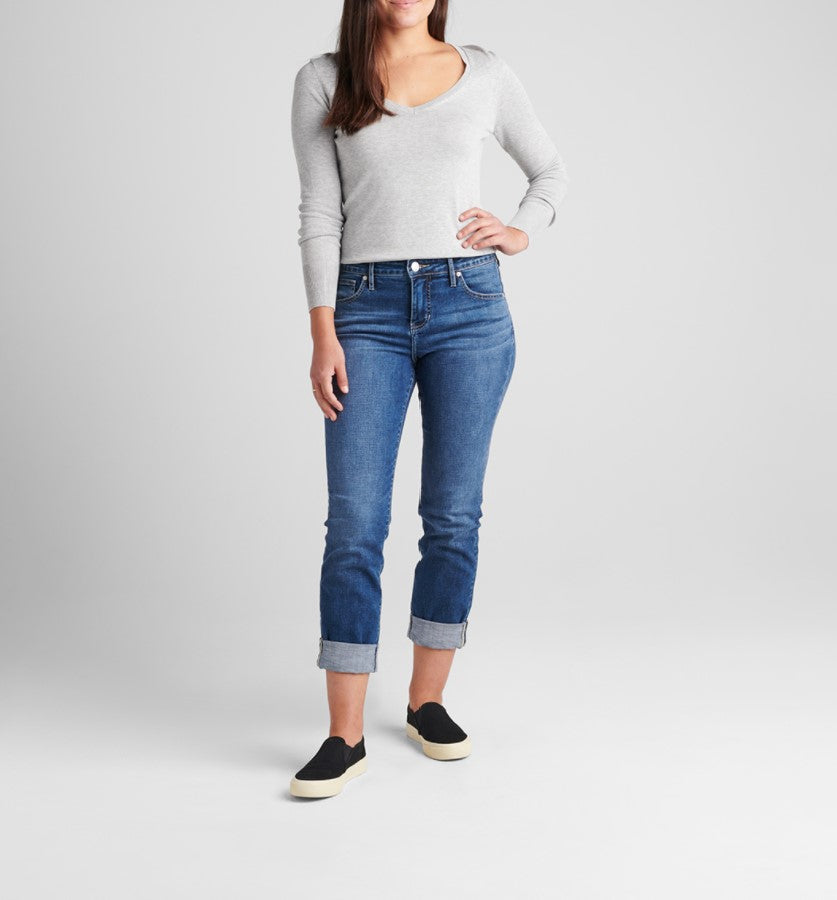 Carter Mid Rise Girlfriend Pants