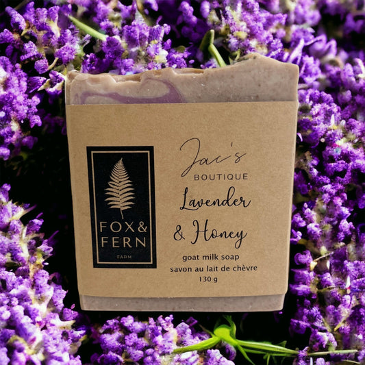 Lavender & Honey Soap - F & F x Jac’s Collaboration