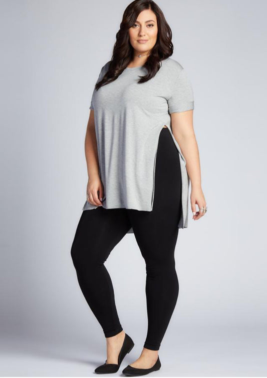 Bamboo Plus Size Full Length Legging