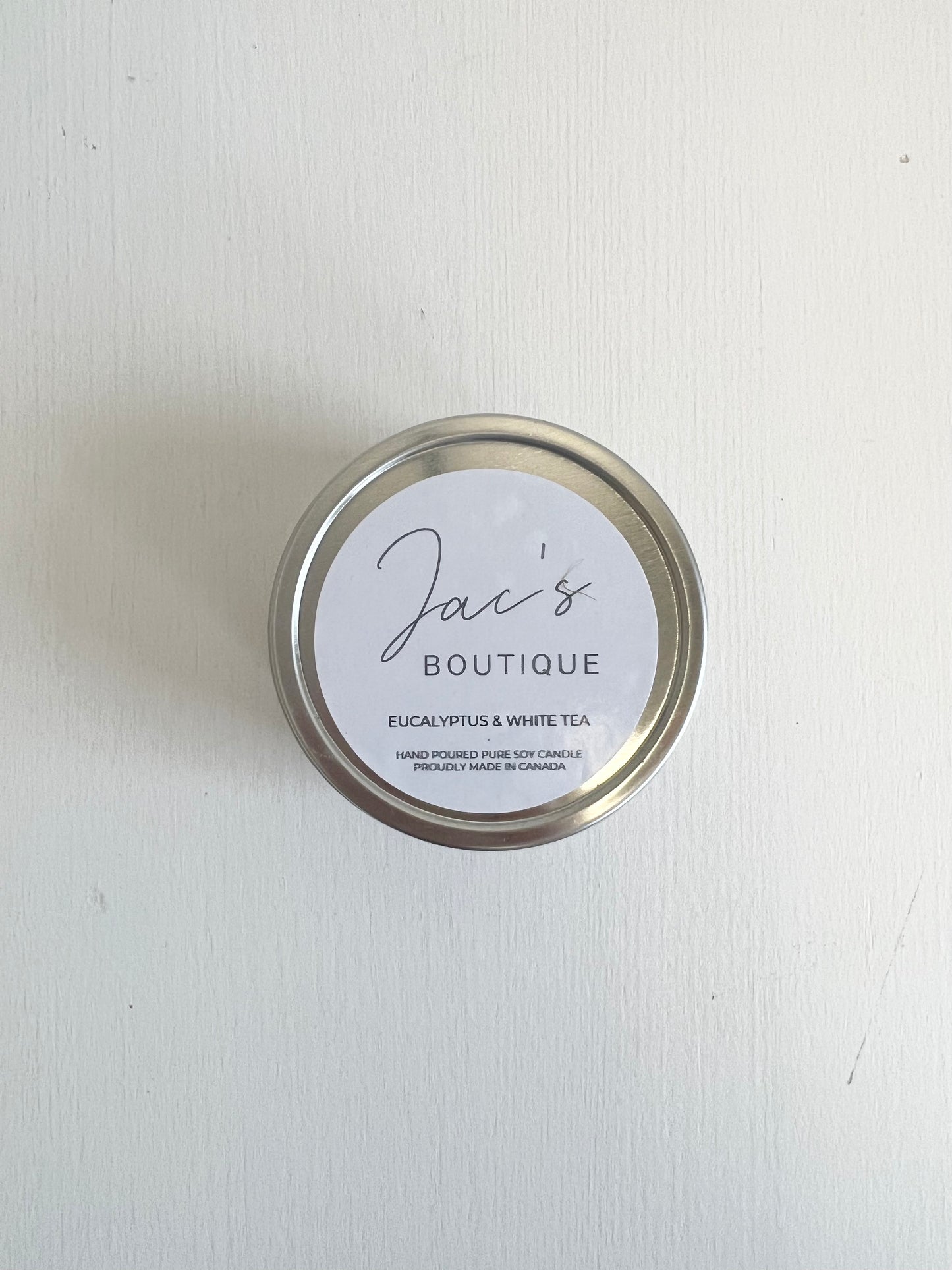 Eucalyptus & White Tea Candle