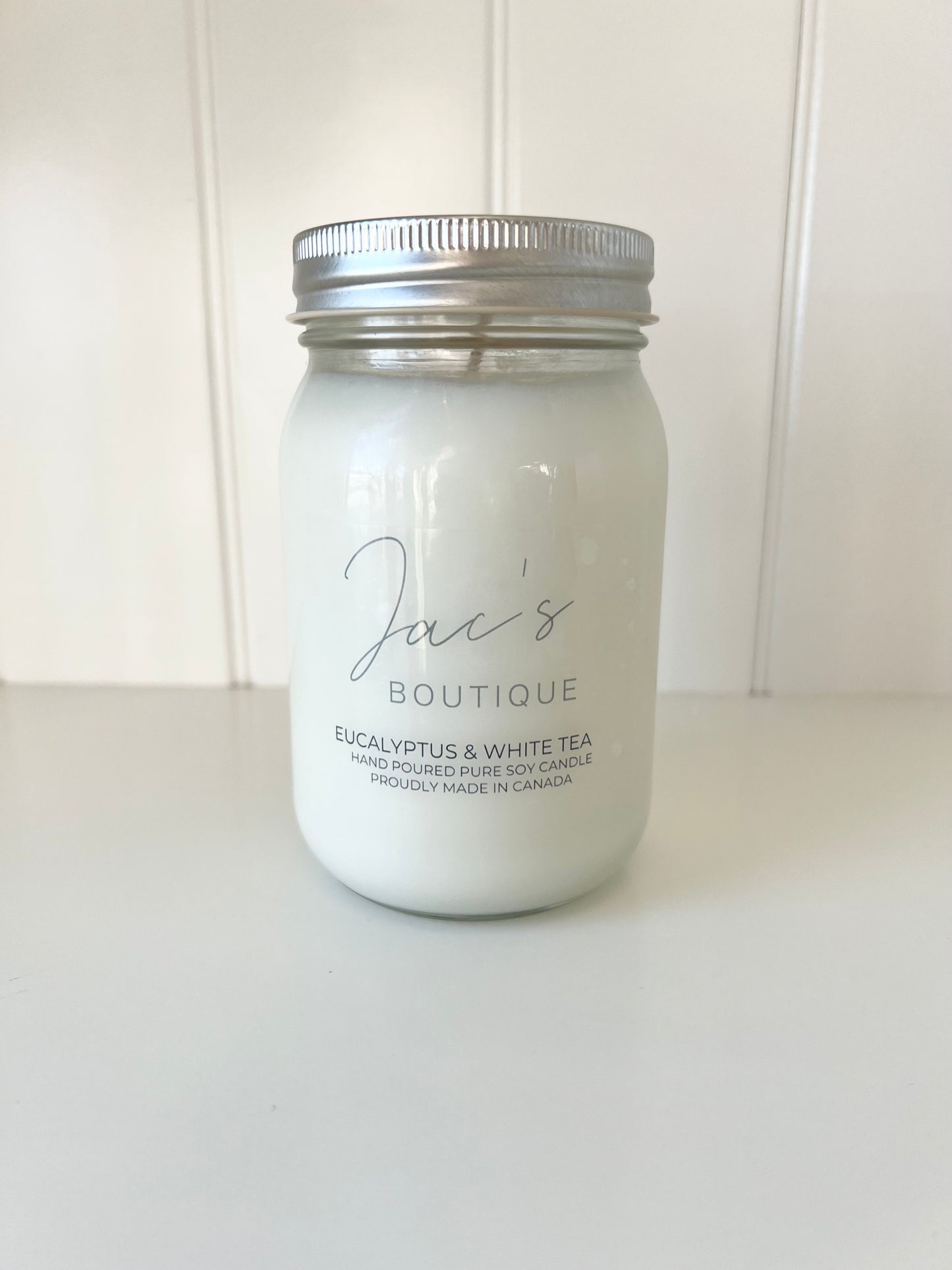Eucalyptus & White Tea Candle