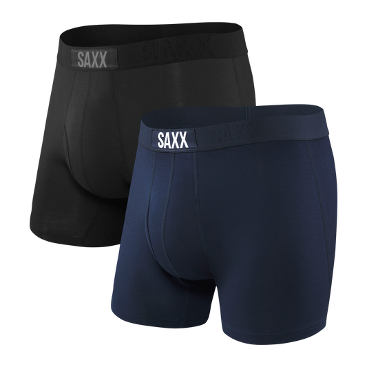 Ultra Boxer - 2pk Navy/Black